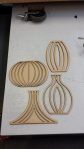 Lampshade Cutouts for Lighting Installation #SadlerSquare